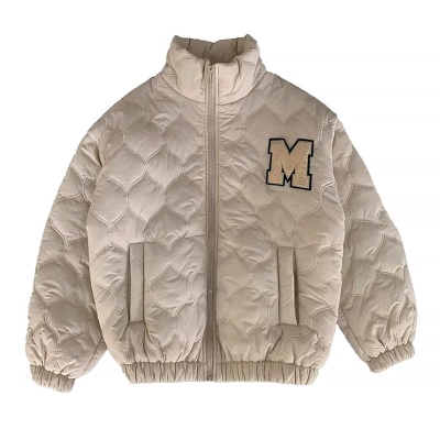 Куртка для девочки размер 158 Colabear 188113 бежевая 1